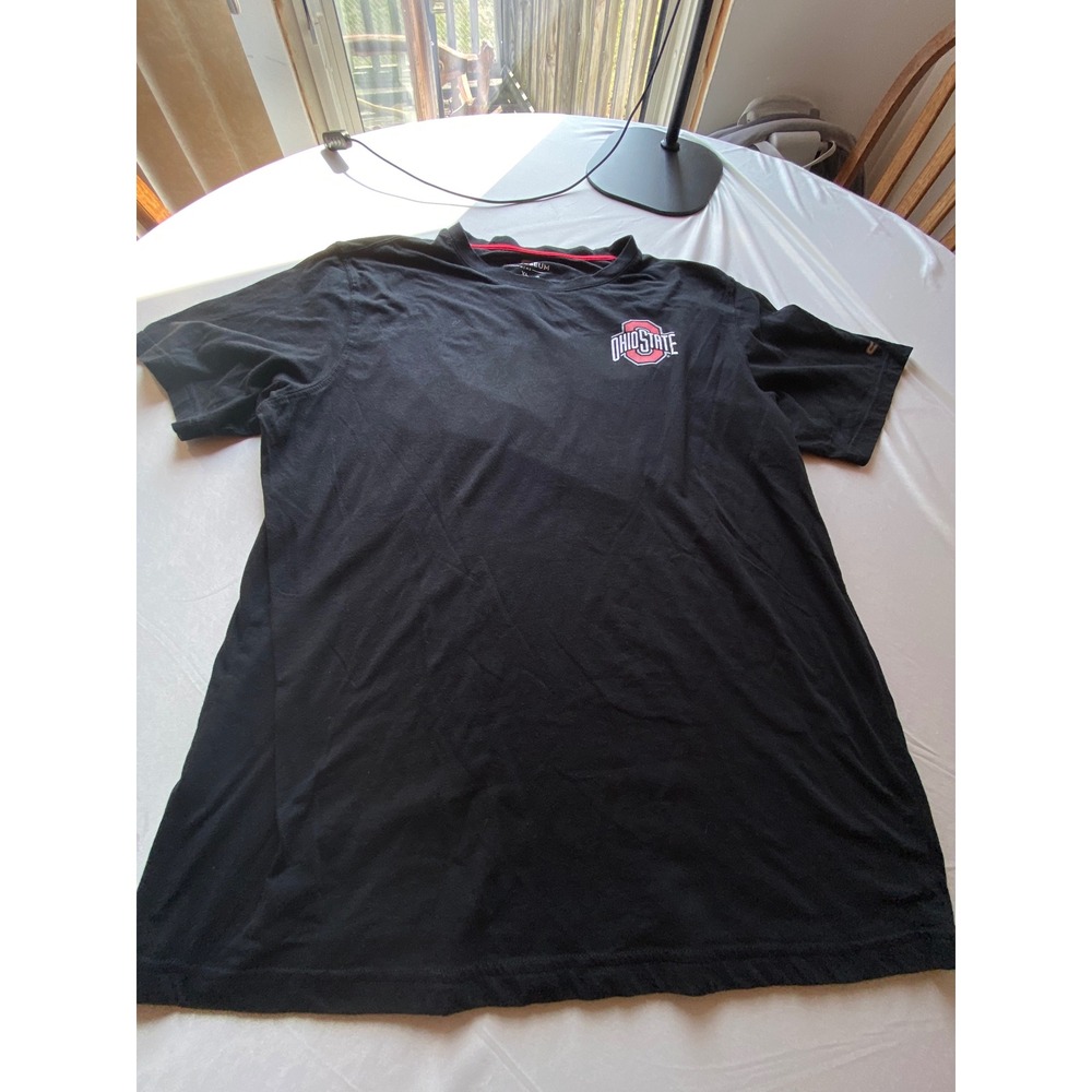 Colosseum Ohio State Buckeyes Mens XL Black Graphic T-Shirt Short Sleeve NCAA